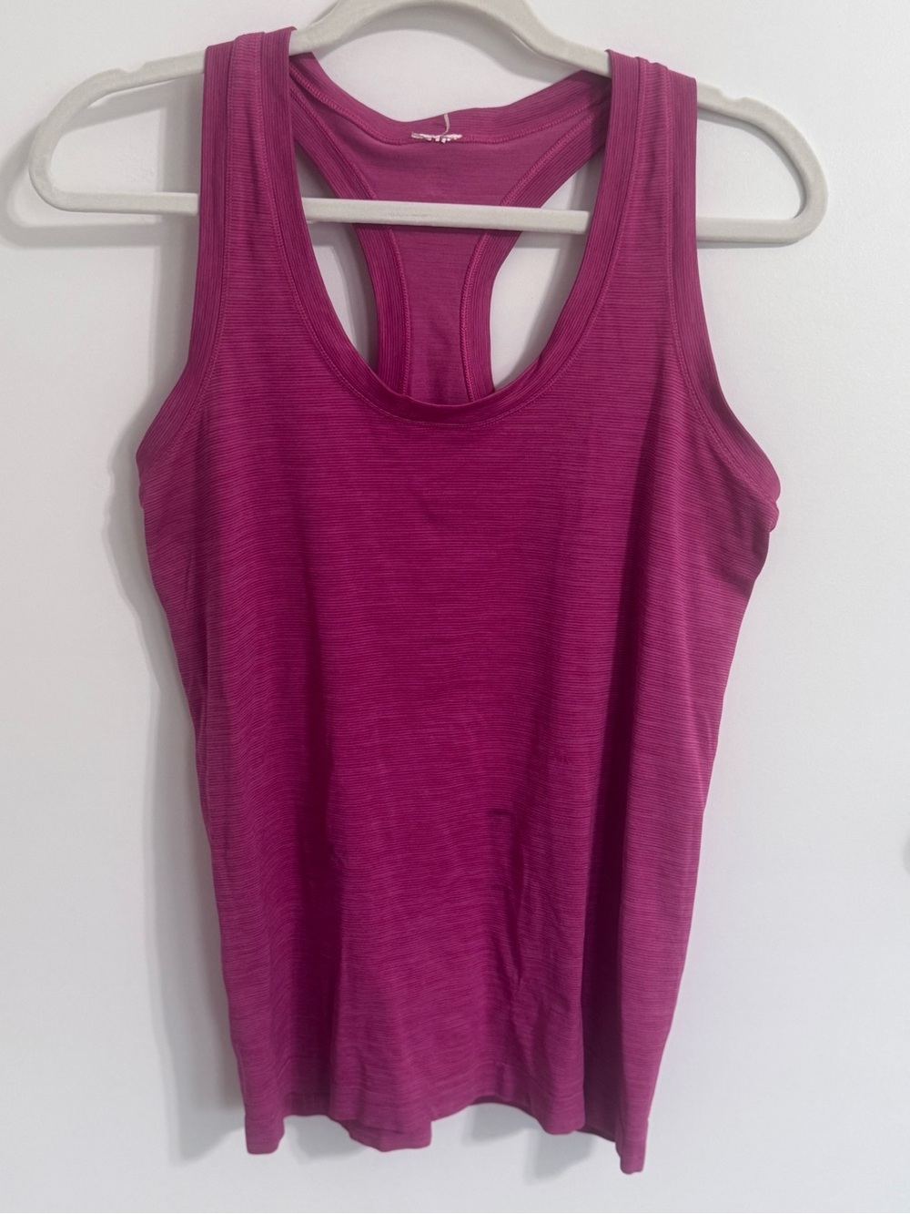 Athleta Magenta Racerback Tank Top